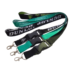 Woven logo Lanyard